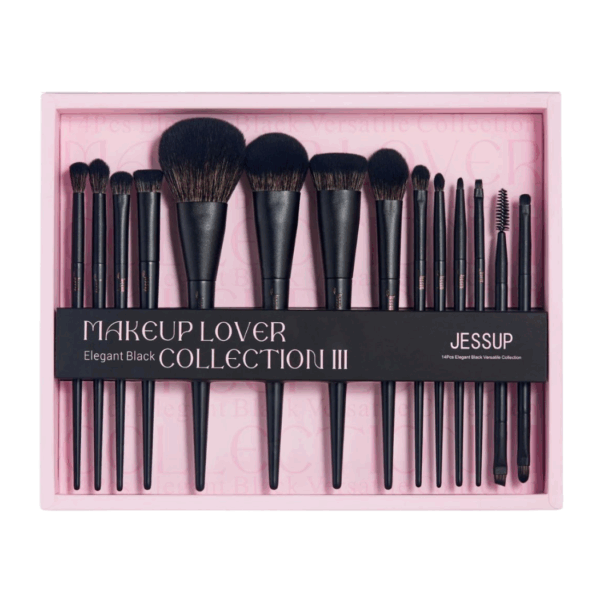 Bộ cọ Jessup x Yaatea Limited Edition Elegant Black 14 Cây - Image 10