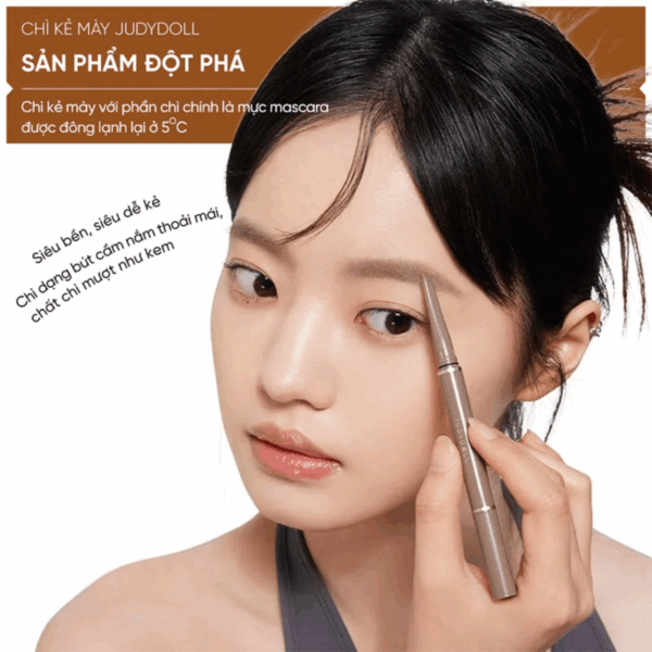 Chì Kẻ Mày Judydoll Long-Lasting EyeBrow Gel Pencil - Image 3