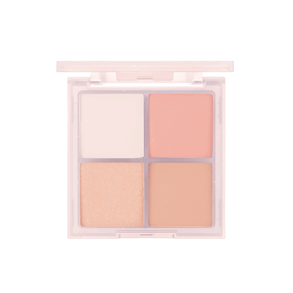 Má hồng VDL Cheekstain Blusher Palette 4 ô