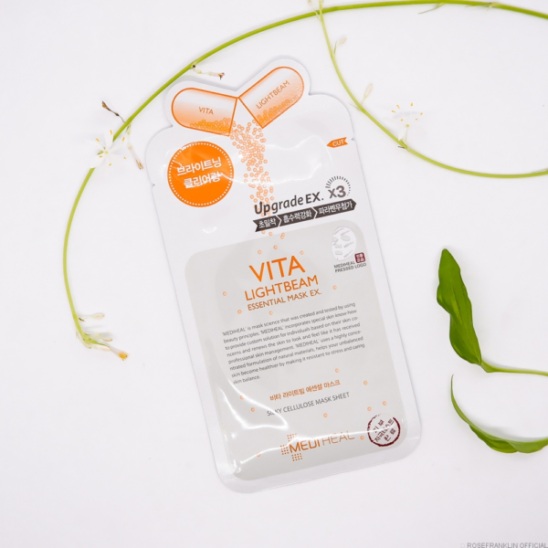 Mặt Nạ Mediheal Vita Light Beam Essential Mask EX 5 Miếng - Image 8