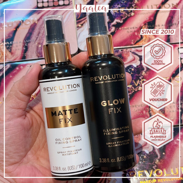 Xịt Khóa Makeup Revolution Fixing Spray 100ML - Image 7