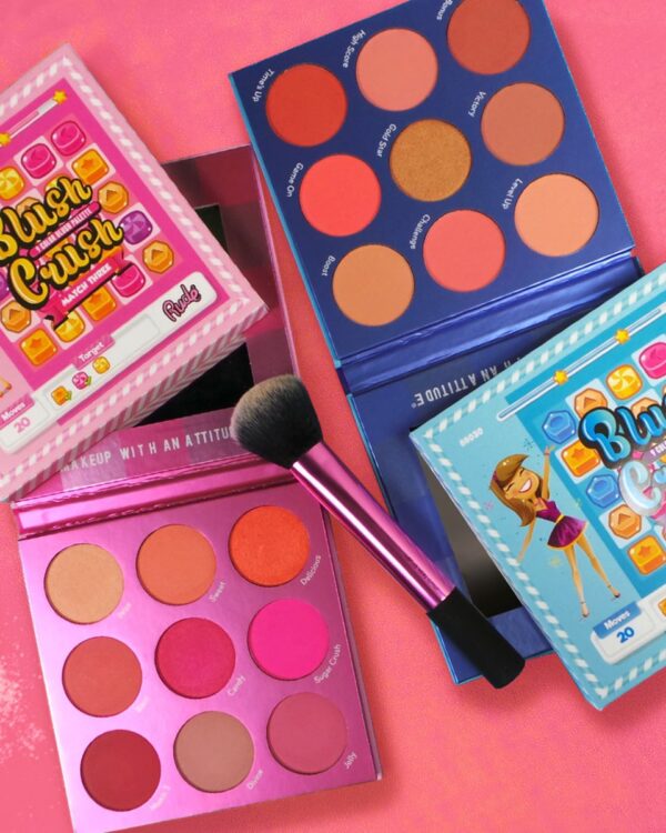 Bảng Má Hồng Rude Crush 9 Ô Level Up - Image 5