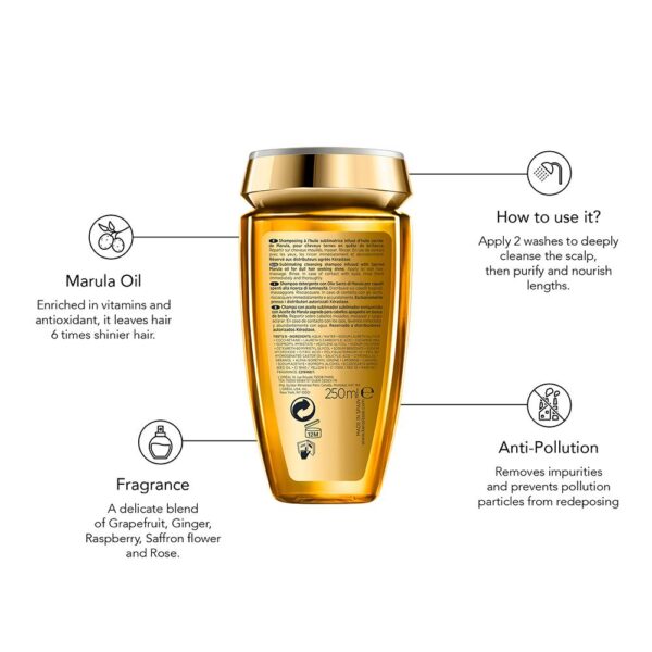 Dầu Gội vàng Kerastase Elixir Ultime 250ml - Image 4