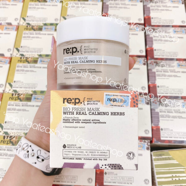 Mặt Nạ đất sét REP Bio Fresh Mask 130g - Image 3