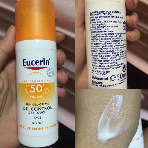 Kem Chống Nắng Eucerin Oil Control SPF 50+ PA+++ - Image 10