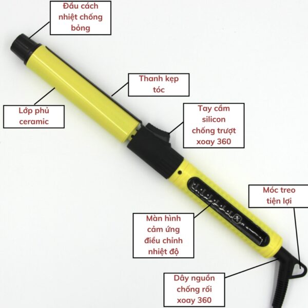 Máy Uốn Tóc M606 - S32 - Image 6