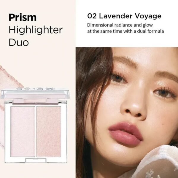 Phấn Bắt Sáng Clio Prism Highlighter Duo - Image 8