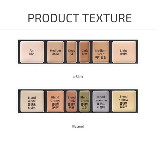 Bảng Che Khuyết Điểm Jung Saem Mool Artist Concealer Palette - Image 12