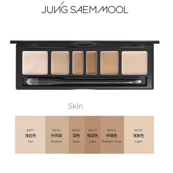 Bảng Che Khuyết Điểm Jung Saem Mool Artist Concealer Palette - Image 10