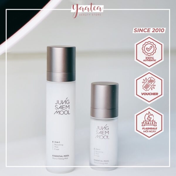 Xịt Khoáng Jung Saem Mool 3-in-1 Essential Mool Micro Fitting Mist - Image 4