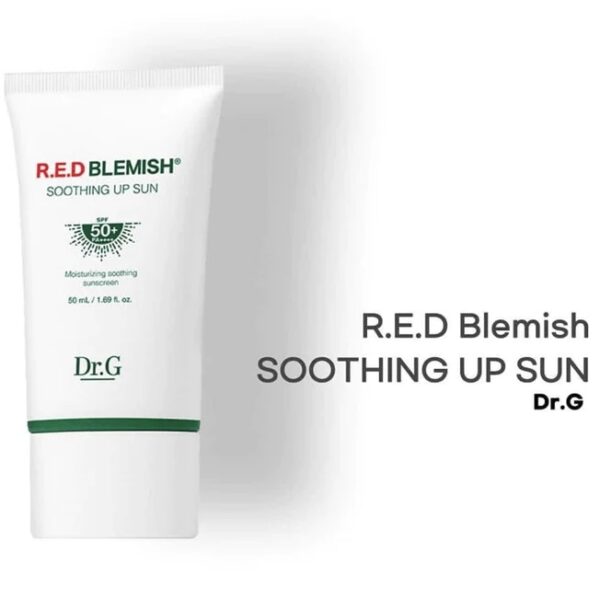 Kem Chống Nắng Dr.G RED Blemish Soothing Up Sun SPF 50 - Image 2