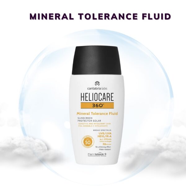 Kem Chống Nắng Heliocare Mineral Tolerance Fluid SPF50 50ML - Image 4