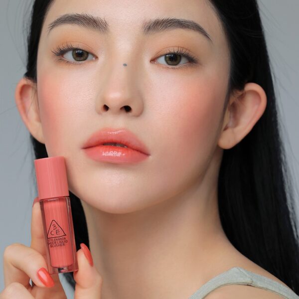 Má Hồng Kem 3CE Sheer Liquid Blusher - Image 3