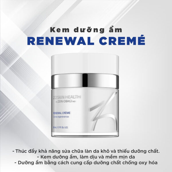 Kem Dưỡng Cấp Ẩm ZO Skin Health Renewal Cremé 50ML - Image 3