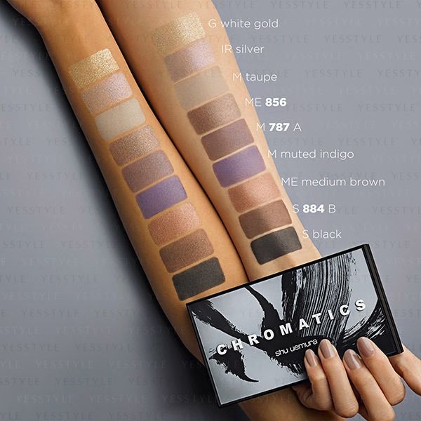 Bảng Màu Mắt Shu Uemura Chromatics Eyeshadow Palette - Sumi Spell - Image 4