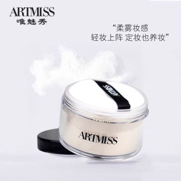 Phấn Phủ ARTMISS Transparent Matte Powder 30g - Image 5