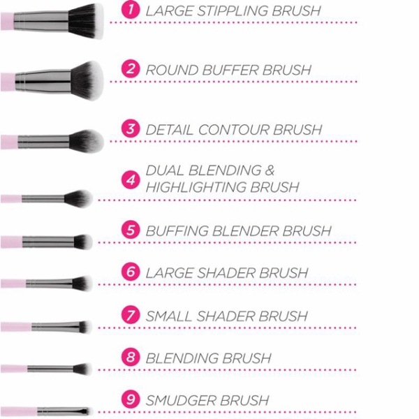 Bộ Cọ BH Mrs Bella 9c - Image 3