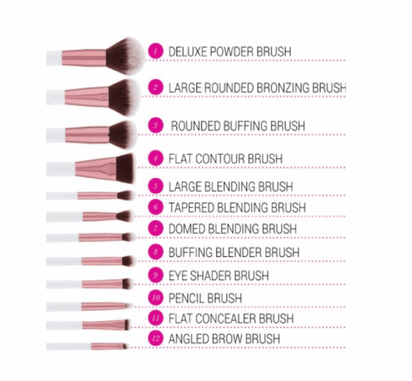 Bộ Cọ BH Crystal Quartz 12c - Image 2