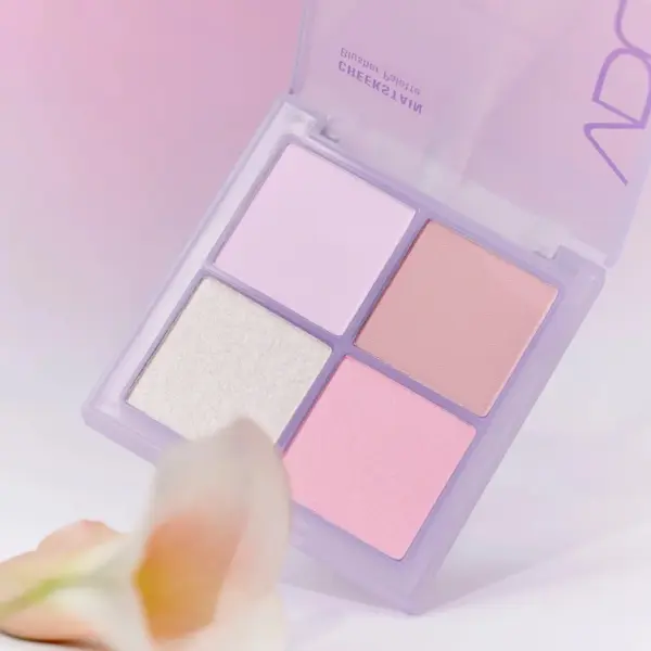 Má hồng VDL Cheekstain Blusher Palette 4 ô - Image 2