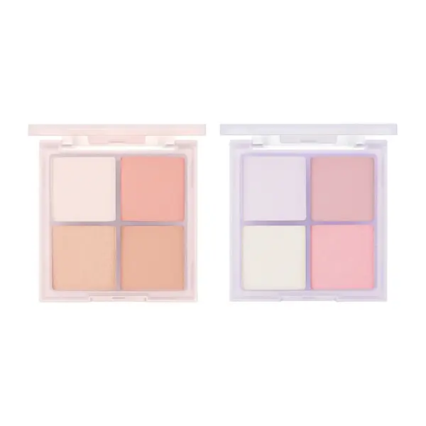 Má hồng VDL Cheekstain Blusher Palette 4 ô - Image 3