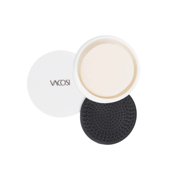 Hộp rửa cọ trang điểm kèm xà bông Vacosi DC14