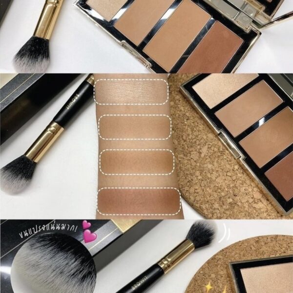 Bảng Highlight & Contour 4 Ô Browit By Nongchat - Image 4