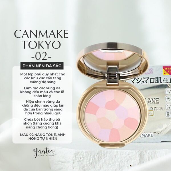 Phấn Nén Đa Sắc Canmake Tokyo - Image 7