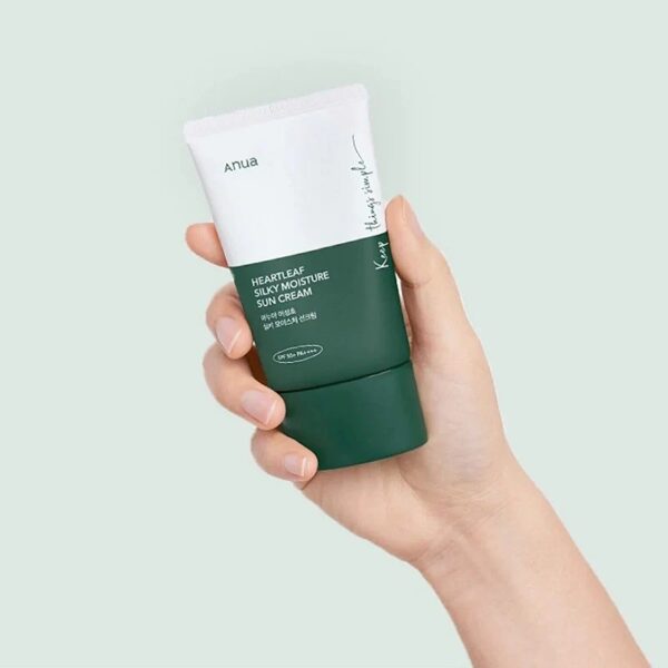 Kem Chống Nắng Anua Heartleaf Silky Moisture Mild 50ml - Image 2