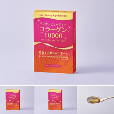 Nước Uống Inner Beauty Collagen 10.000mg 15Gói/1Hộp - Image 2