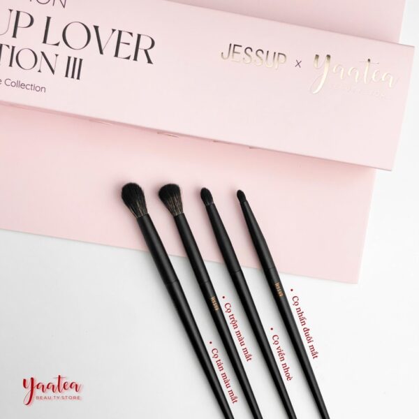 Bộ cọ Jessup x Yaatea Limited Edition Elegant Black 14 Cây - Image 5