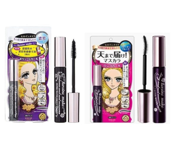 Set Mascara + Tẩy Trang Mascara Kiss Me Heroine
