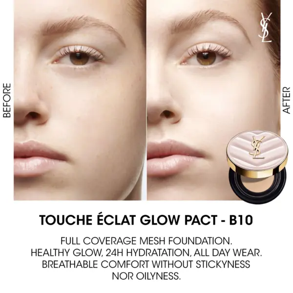 Cushion YSL Tròn Vỏ Hồng - Image 7