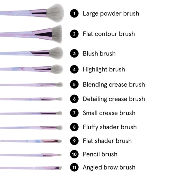Bộ Cọ BH Lavender Luxe 11c - Image 3