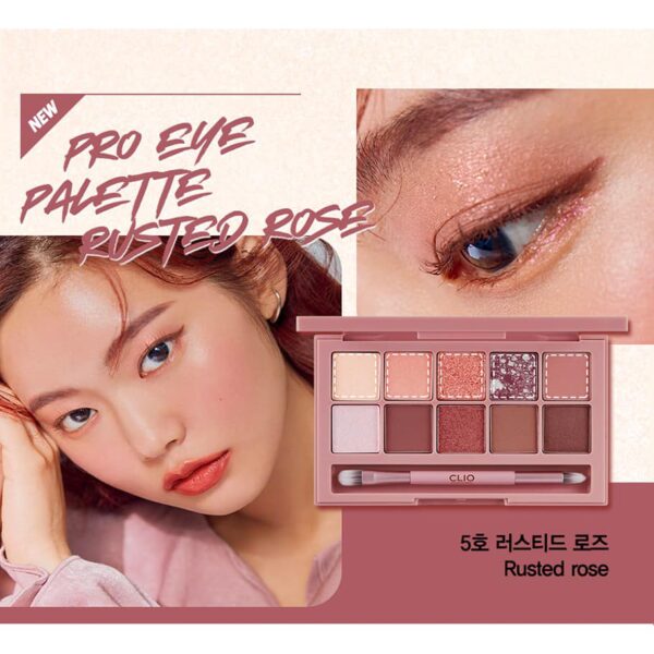 Bảng Mắt Clio Pro Eye Rusted Rose - Image 3