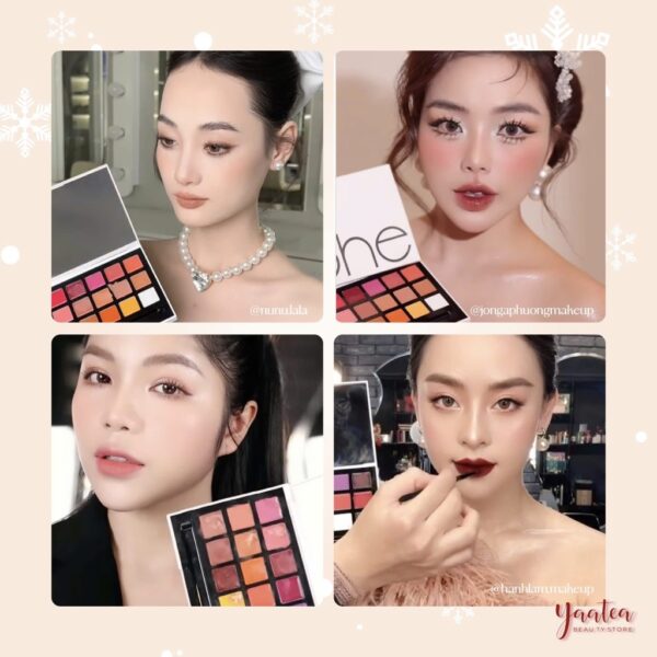 Bảng Son JoHe Matte Lip Palette 18 Ver 2 - Image 5