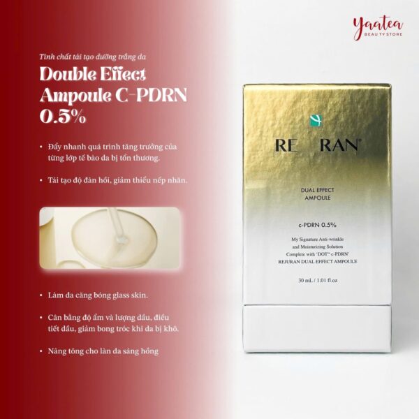 Serum REJURAN Dual Effect Ampoule C-PDRN 0.5% 30ml - Image 8