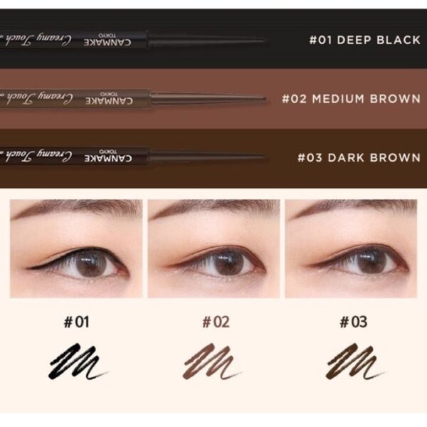 Bút Kẻ Mắt Canmake Tokyo Creamy Touch Liner - Image 4