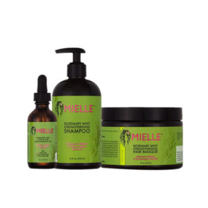 Bộ Sản Phẩm Kích Mọc Tóc Mielle Rosemary Mint Strengthening