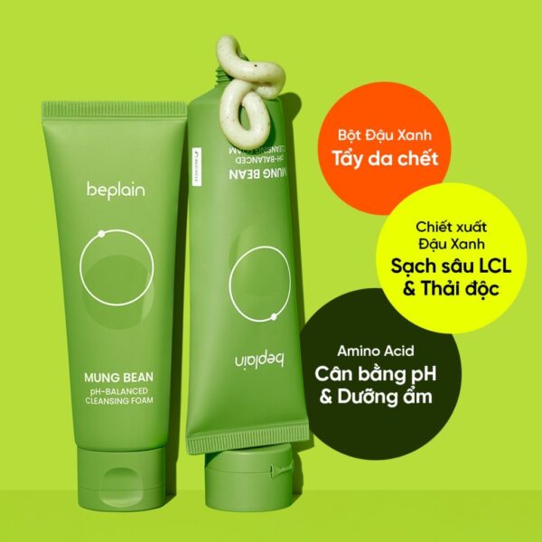 Sữa Rửa Mặt Beplain Mung Bean 80ml - Image 5