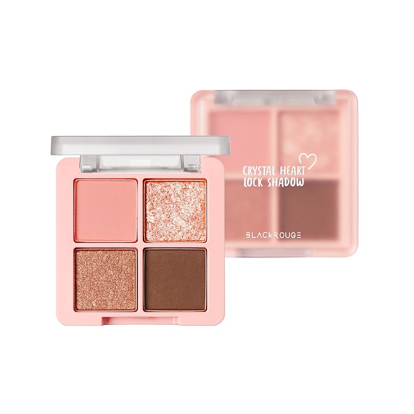 Màu Mắt 4 Ô Blackrouge Heart Lock