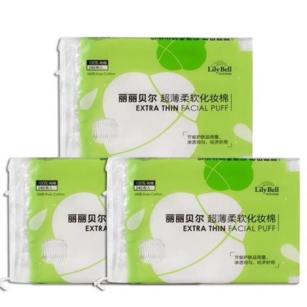 Bông Tẩy Trang Lily Bell Puff Cotton - Image 5