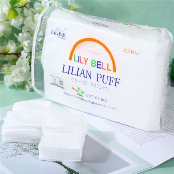 Bông Tẩy Trang Lily Bell Puff Cotton - Image 6