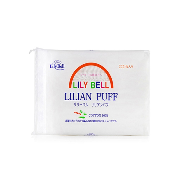Bông Tẩy Trang Lily Bell Puff Cotton