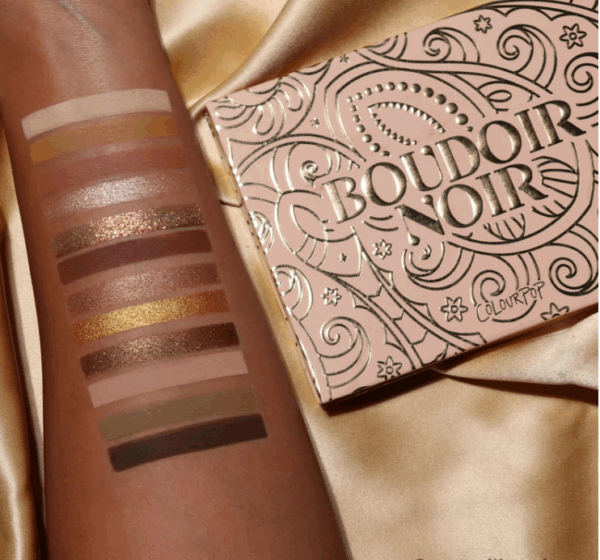 Bảng Mắt Colourpop Boudoir Noir Pressed Powder Makeup Palette - Image 3