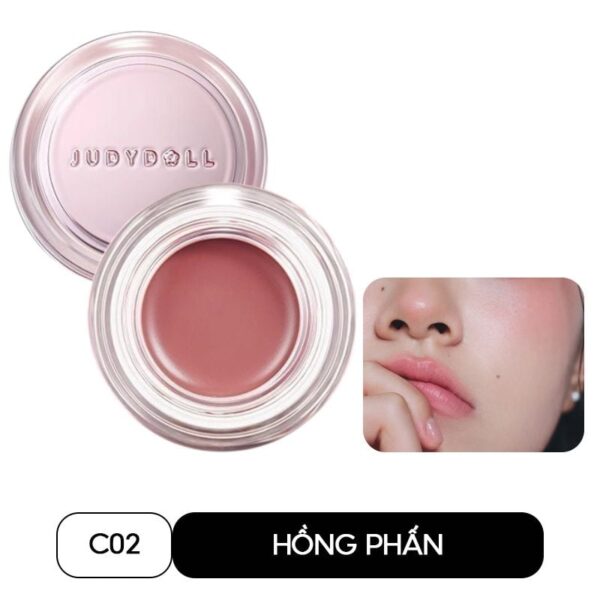 Son Môi & Má Hồng Judydoll Watery Multiuse Color Balm 6g - Image 11