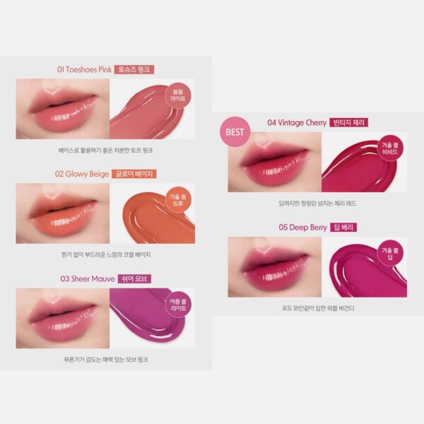 Son Bóng Code Glokolor Fix-On Glow Tint 4.2g - Image 6