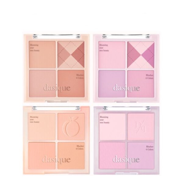 Má Hồng Dasique Blending Mood 4 Ô Tròn