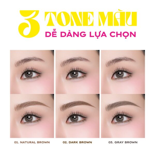 Chì Kẻ Mày Lemonade Micro Eyebrow 0.1g - Image 4