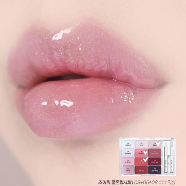 Bảng Son WAKEMAKE Soft Coloring Lip Palette - Image 6