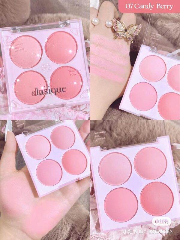 Má Hồng Dasique Blending Mood 4 Ô Tròn - Image 6